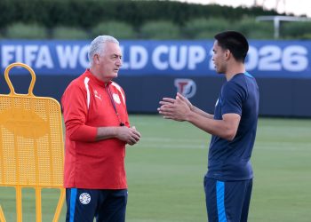Paraguay comenzó sus entrenamientos en Filadelfia con miras al juego ante Francia