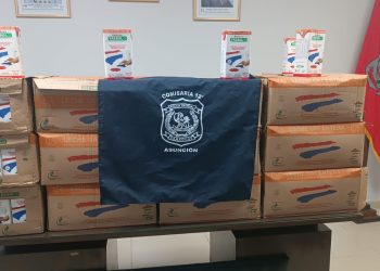 Aprehenden a hombre que transportaba 15 cajas de leche de la merienda escolar en Asunción