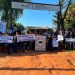 Padres y estudiantes protestan por aulas en riesgo de derrumbe en colegio de Arroyito