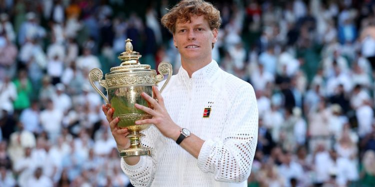 Sinner retiene su corona de Wimbledon