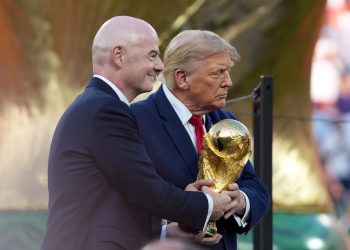 Trump e Infantino, abucheados en la final del Mundial