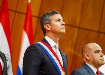 El presidente Santiago Peña rinde su tercer informe de gestión en el Congreso