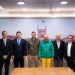 Empresario brasileño Luciano Hang se reúne con el presidente Santiago Peña