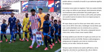 Gustavo Gómez: “La esencia de Paraguay no se negocia”