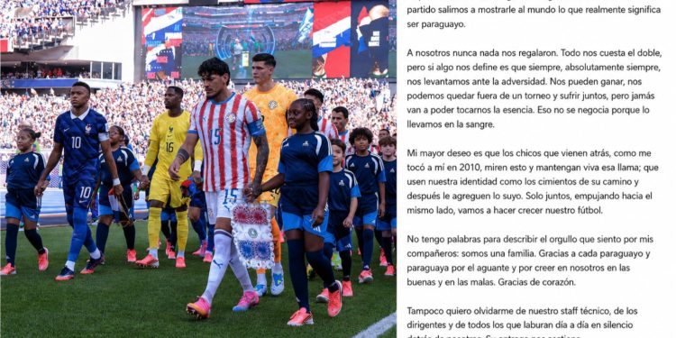 Gustavo Gómez: “La esencia de Paraguay no se negocia”