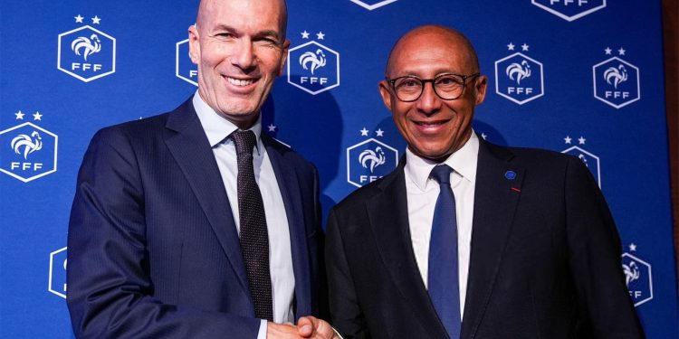 Zidane designado oficialmente como nuevo seleccionador francés