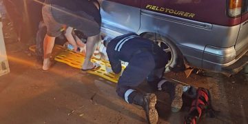 Octogenaria fue atropellada por camioneta conducida por su hija