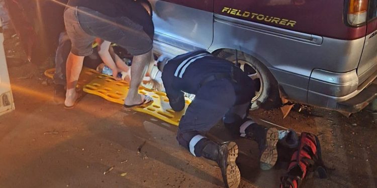 Octogenaria fue atropellada por camioneta conducida por su hija