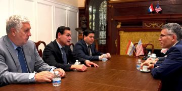 Canciller mantiene reuniones clave en Washington sobre seguridad regional y lucha contra el antisemitismo