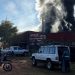 Casa de equipamientos para vehículos fue consumida por las llamas