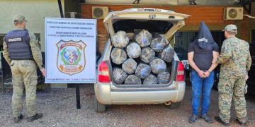 Incautan más de 235 kilos de marihuana y detienen a un hombre