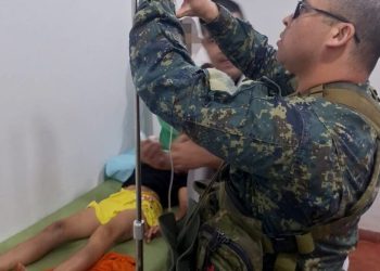 Militares estabilizan y trasladan a una niña tras sufrir una mordedura de serpiente en Arroyito