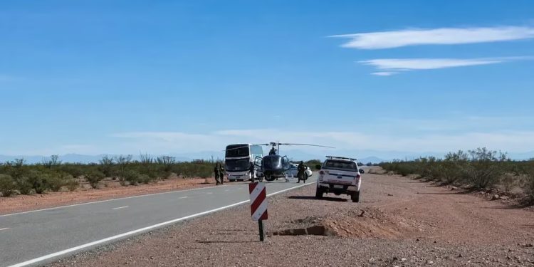Siete muertos al estrellarse un helicóptero durante un entrenamiento contra incendios en la provincia argentina de San Juan