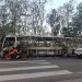 Incendio consumió bus en Villarrica