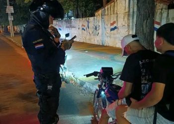 Policía Nacional despliega fuerte operativo de control vehicular y de personas en puntos estratégicos de Central