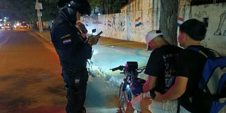 Policía Nacional despliega fuerte operativo de control vehicular y de personas en puntos estratégicos de Central