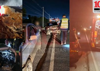 Triple choque en Ypané dejó tres heridos y un conductor prófugo