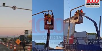 Retiran semáforo en Pedrozo e inician obras para nuevo paso a desnivel
