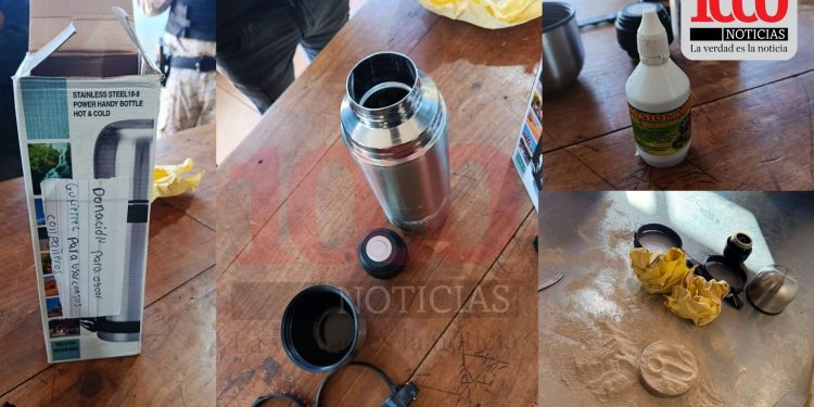 Hallan sustancias sospechosas dentro de un termo en la penitenciaría de Minga Guazú