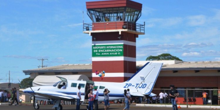 Aeropuerto de Encarnación registra 160 operaciones aéreas por el WRC Rally del Paraguay