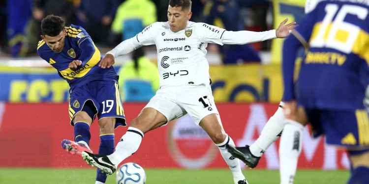Recoleta FC cae en su visita a Boca Juniors y se complica en la Sudamericana
