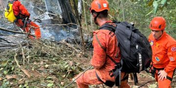 Tres turistas colombianas y el piloto mueren tras caída de un helicóptero en Brasil