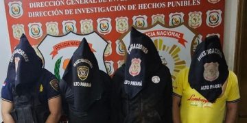Detienen a presuntos implicados en violento asalto domiciliario en Ciudad del Este