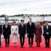 Santiago Peña encabezó la recepción de la draga donada por Japón para la hidrovía