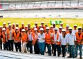 La Conmebol supervisa las obras del estadio de Barranquilla para la final de la Copa Sudamericana 2026