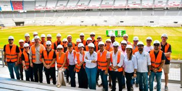 La Conmebol supervisa las obras del estadio de Barranquilla para la final de la Copa Sudamericana 2026