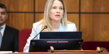 Senado presta acuerdo a Estefanía Laterza como embajadora ante Estados Unidos