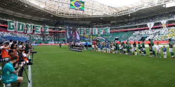 Tremendo homenaje de Palmeiras a Gustavo Gómez