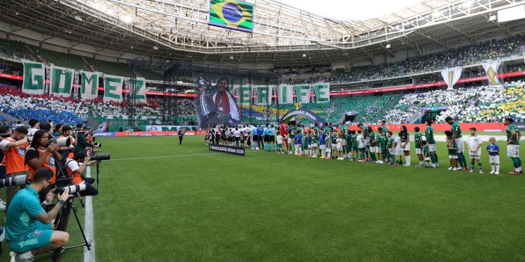 Tremendo homenaje de Palmeiras a Gustavo Gómez