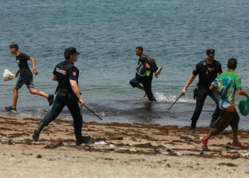 Cerca de 90 muertos durante entrada masiva de migrantes a Ceuta