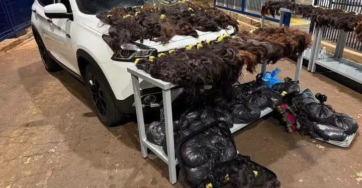 Incautan 148 kilos de cabello humano de presunto origen paraguayo en Brasil
