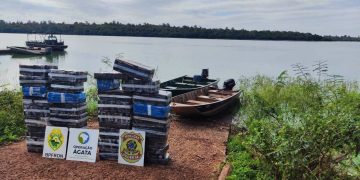 Fuerzas brasileñas incautan más de media tonelada de marihuana paraguaya en zona fronteriza