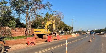 Corredor Vial Las Residentas avanza en Luque con obras en varios frentes