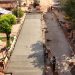 Avanza la rehabilitación de la avenida Avelino Martínez con la primera carga de hormigón