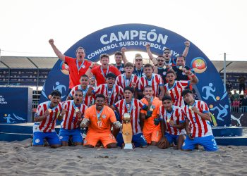 Paraguay es bicampeón del Sudamericano Sub 20 de Futbol Playa