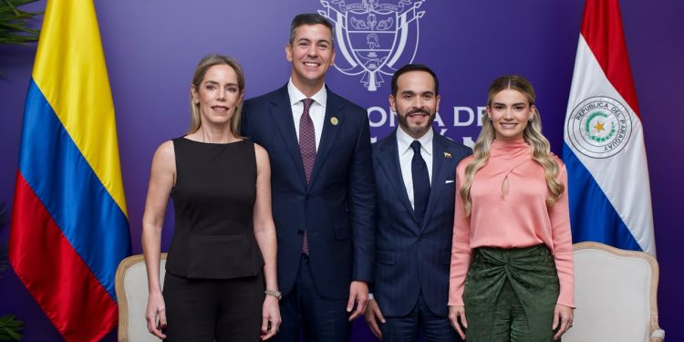 Santiago Peña busca fortalecer la alianza bilateral con De la Espriella y se reúne con Álvaro Uribe