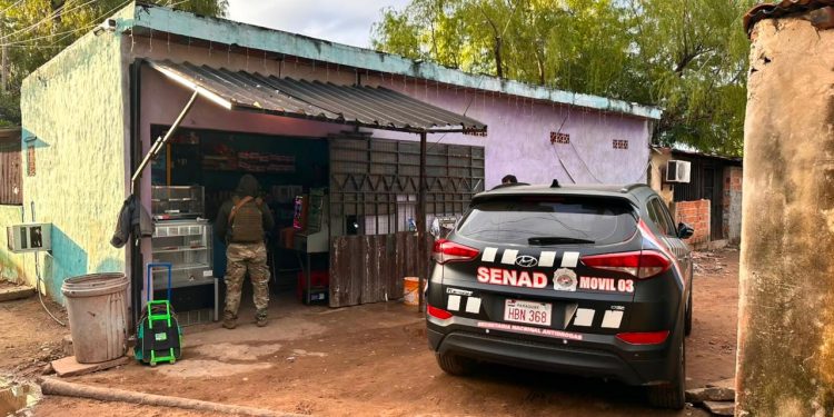 SENAD desarticula presunto foco de microtráfico en el barrio Botánico