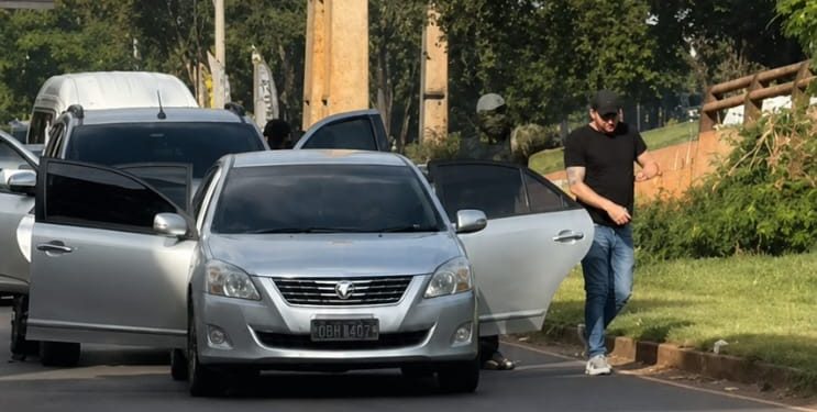 Investigan supuesto asalto en Ciudad del Este donde un grupo armado se llevó a un conductor