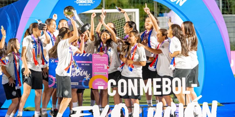 Olimpia se consagró campeón de la Fiesta Conmebol Evolución Sub 14 Femenina 2026