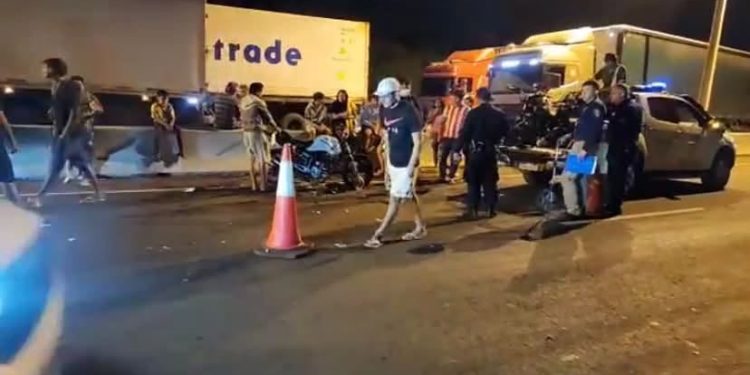 Choque entre motos; murió un adolescente de 14 años y otro joven quedó grave
