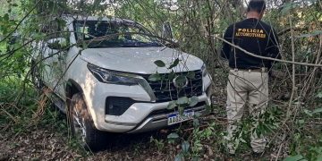 Recuperaron camioneta robada y detuvieron a un sospechoso en Canindeyú