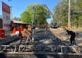 Desde el lunes rigen nuevos desvíos por trabajos en Avelino Martínez