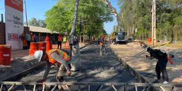 Desde el lunes rigen nuevos desvíos por trabajos en Avelino Martínez