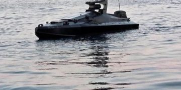 Rumania destruyó un dron marítimo ruso en el Mar Negro con un F-16