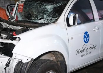 Dos muertos tras brutal impacto contra un camión en Eusebio Ayala