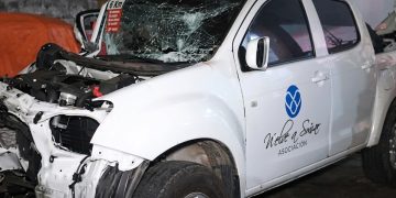 Dos muertos tras brutal impacto contra un camión en Eusebio Ayala